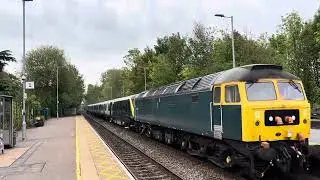 Class 47 & class 701. Old Dalby to Derby. Spondon.