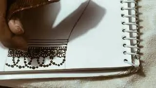 Simple Mehndi Design with simple flower 💐
