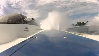 Grand Prix Hydroplane Flip at Valleyfield 7-12-14
