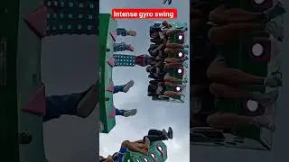 Off ride shot of this INTENSE GYRO SWING! #localparks #rva #countyfair #short