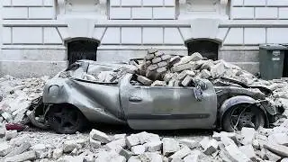 The most terrible earthquake in Zagreb, Croatia 2020!