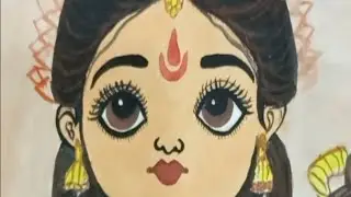 Easy Way Me Maa Saraswati Drawing banaye,#viralvideo#drawing#art#artbysurbhi07#saraswati#sketch#rap 