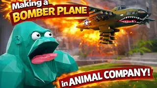 I Made a Stealth Bomber in Animal Company!