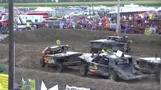 Domination Motorsports 2 Man Team Demolition Derby 2020: RPM Redemption vs Killer Caddies