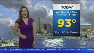 CBSMiami.com Sunday Weather 8-30-20