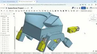 CCDI Project   SpaceRover   Part 5 onshape   CDI HUB 720p, h264, youtube