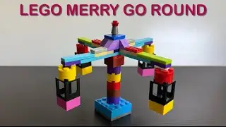 LEGO Merry Go&rsquo; Round | LEGO MOC (My Own Creations) | LEGO Fun Build | LEGO Classic 10696