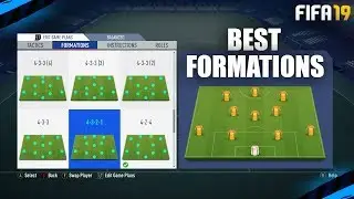 RANKING THE TOP 10 BEST FORMATIONS ON FIFA 19 ULTIMATE TEAM