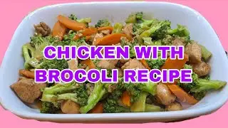 Super Quick Stir Fry Broccoli and Carrots With Chicken / Chicken With Broccoli Recipe @Lovy2011 