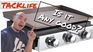 The Tacklife Portable Stainless Steel Gas Griddle: A Comprehensive Review and Seasoning Guide.