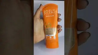 lotus sunscreen #lotusherbals #sunscreen #shorts #makeup
