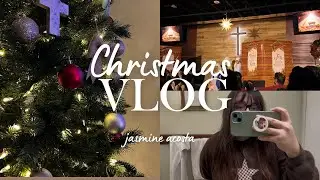 Cozy Christmas Mom Vlog: Family Time, Baby gift haul, Church!