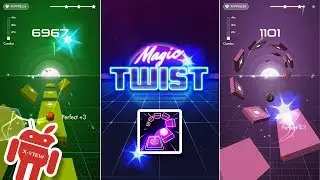 Magic Twist: Twister Music Ball Game (Full Song) Gameplay HD X-View 🥨🎵