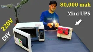 Zr&oacute;b sobie mini UPS 220 V o mocy 80 000 mAh &ndash; uruchom wszystko o mocy do 3000 wat&oacute;w 🔥