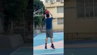Shooting Drill (3 Pointer In The Left Corner) | Field Goal: 20%😨 #basketball #trending #viralreels