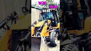 TATA power dumpar short video reels #automobile #jcb #dumpar #driver