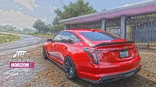 Forza Horizon 5 Cadillac CT5 V Blackwing Cruising Through Mexico