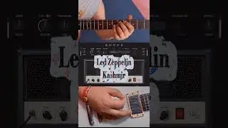 Led Zeppelin &ndash; Kashmir Guitar Intro | How to Play Riff + Tabs