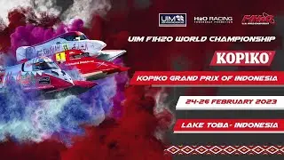 [RACE 1] FULL RACE F1H2O World Championship 2023 || KOPIKO Grand Prix of Indonesia - Lake Toba