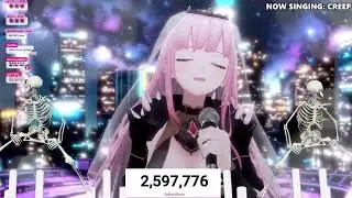 Calli Creep - Radiohead 【Calli's 2.6 Mil UNARCHIVED KARAOKE】