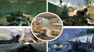 Call of Duty MW3 - All Car Chases And Car Combats PC Gameplay 1080P 60FPS