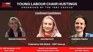 1987 Caucus Young Labour Chair Hustings