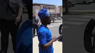 Police SURROUND Nigerian Prince😳via @THURLDES  #prank #comedy