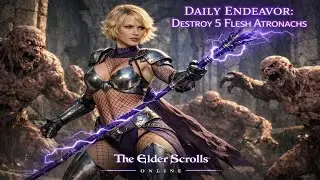Elder Scrolls Online Daily Endeavor: Kill 5 Flesh Atronachs