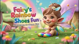 Fairy's Rainbow Shoes Fun | Bright Colors for Happy Kids #RainbowFun #ColorfulAdventure #kidsWithFun