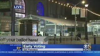 CAMPAIGN 2020: Early Voting In San Francisco Bay Area Continues To Soar
