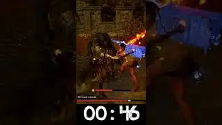 Lords of the Fallen gameplay. Boss in 60 sec! Iron #shorts