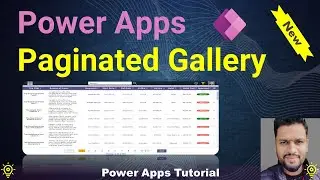 Power Apps Paginated Gallery #PowerApps #PaginatedGallery #GalleryDesign