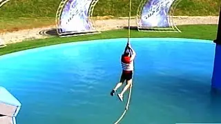 Not quite what we meant by 'sweep us off our feet' 🙄 | Funny Fails | Wipeout Official