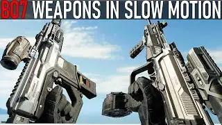Black Ops 7 - All Weapons In Slow Motion