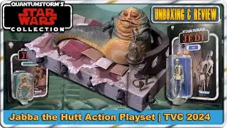 Jabba the Hutt Action Playset - Unboxing & Review | Hasbro Star Wars | TVC, 2024