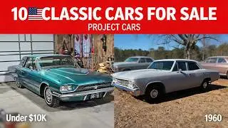 10 REAL 1960s Classic Cars You Can Still Buy Under $10,000