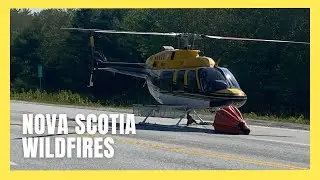 Nova Scotia's Largest Forest Fire Ever Continues to Burn in Shelburne County