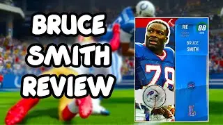 88 BRUCE SMITH CARD REVIEW/GAMEPLAY! YOU NEED THIS CARD! Madden 24