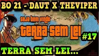 Age of Empires 2 HD BO21 Daut X TheViper Game 17 AoE2HD Gameplay PT BR