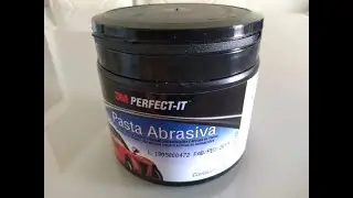 Pasta abrasiva 3M....dando um trato no Voyage