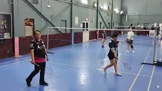 23 Jan 2026| Yanyan-Nette vs. Cris-Mariz | #Queuing #QPALS #Badminton #DohaQatar 