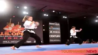 Team Emig Team Sync Forms at the 2013 US Open ISKA World Championship