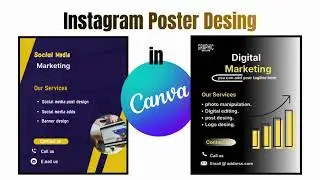 Instagram post design in Canva 2026