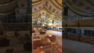 Abbau Karlsfelder Siedlerfest Festzeltbrandl 2017