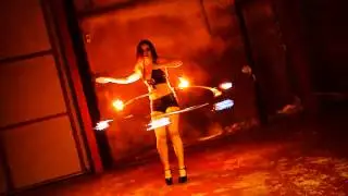 Monster Cirque - Promo Teaser - Kitty Monster Fire Hula Hoop