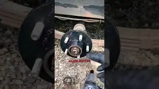 utility trailer bad bearing and installation