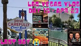 Las Vegas Vlog April 2023, Day 15 | Black Tap | Mirage | Aria | Bonus ending |