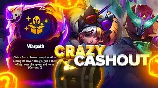 I Took WARPATH & Went on a HUGE WINSTREAK. It Was INSANE!!! | TFT Set 15