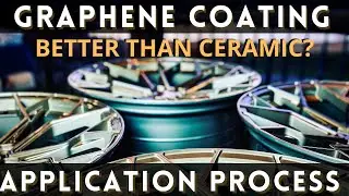 GRAPHENE COATING... is it better than ceramic? We apply it to our new GT350 Wheels