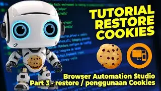 Tutorial Bablosoft Browser Automation Studio | Part 3 - Penggunaan Cookies